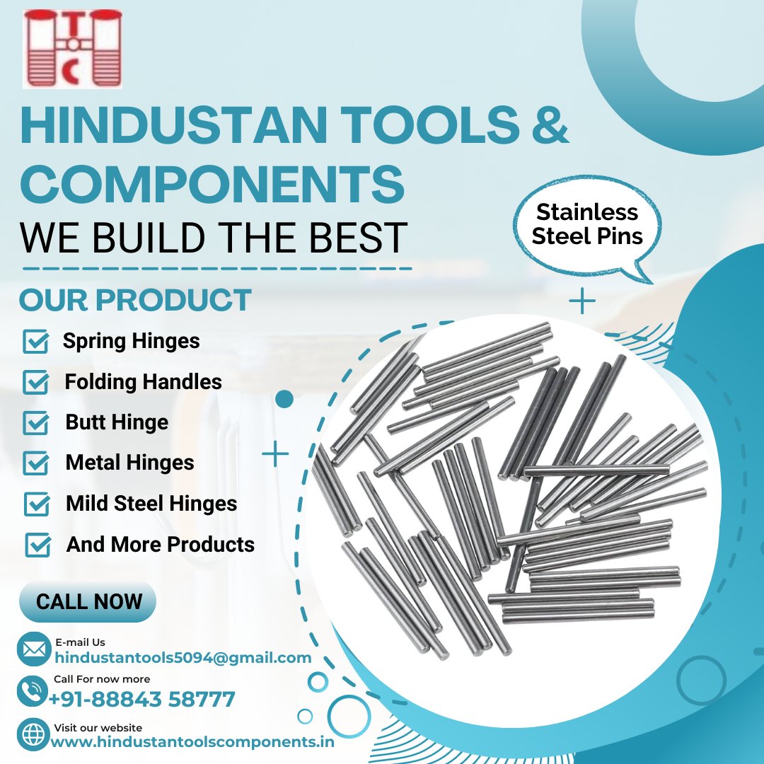 Leading Stainless Steel Pins Manufacturers in Bangalore
